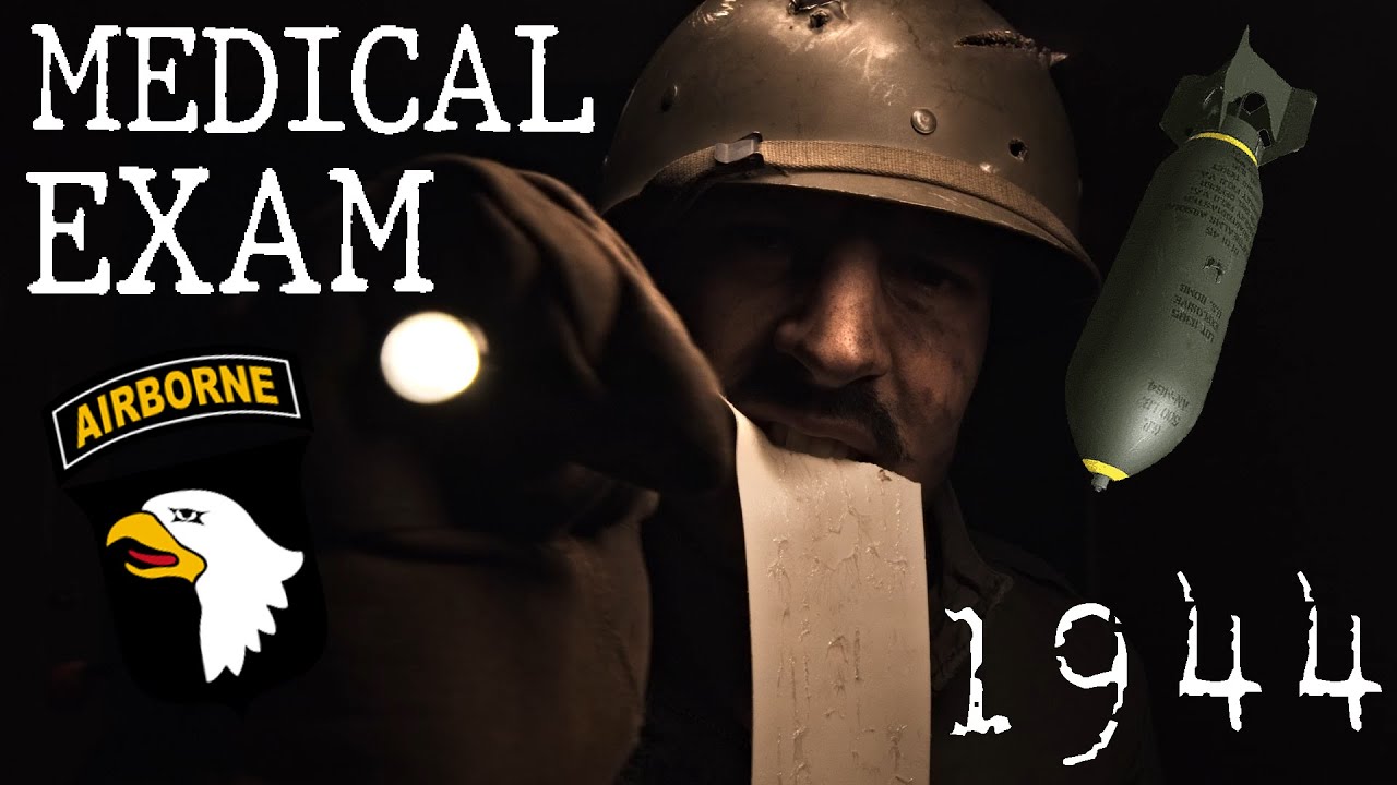 [ASMR] Medical Exam 🇺🇸 | WW2 | Realistic | Triggers #1