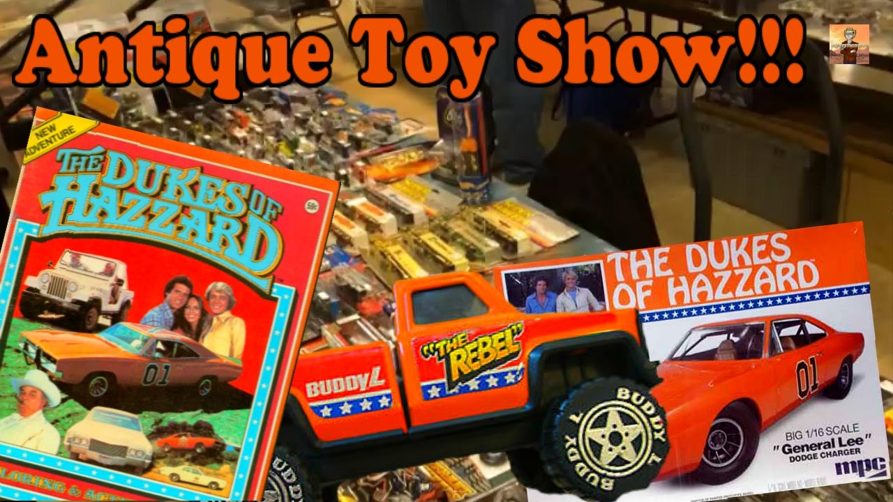 DUKES OF HAZZARD ANTIQUE'S AT LOCAL TOY SHOW!!! (CM40 Vlog)
