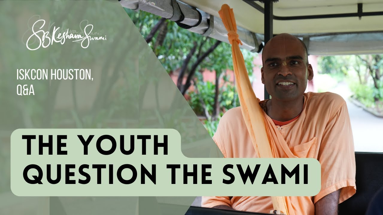 The Youth Question the Swami | Houston, USA | Svayam Bhagavan Keshava Maharaj