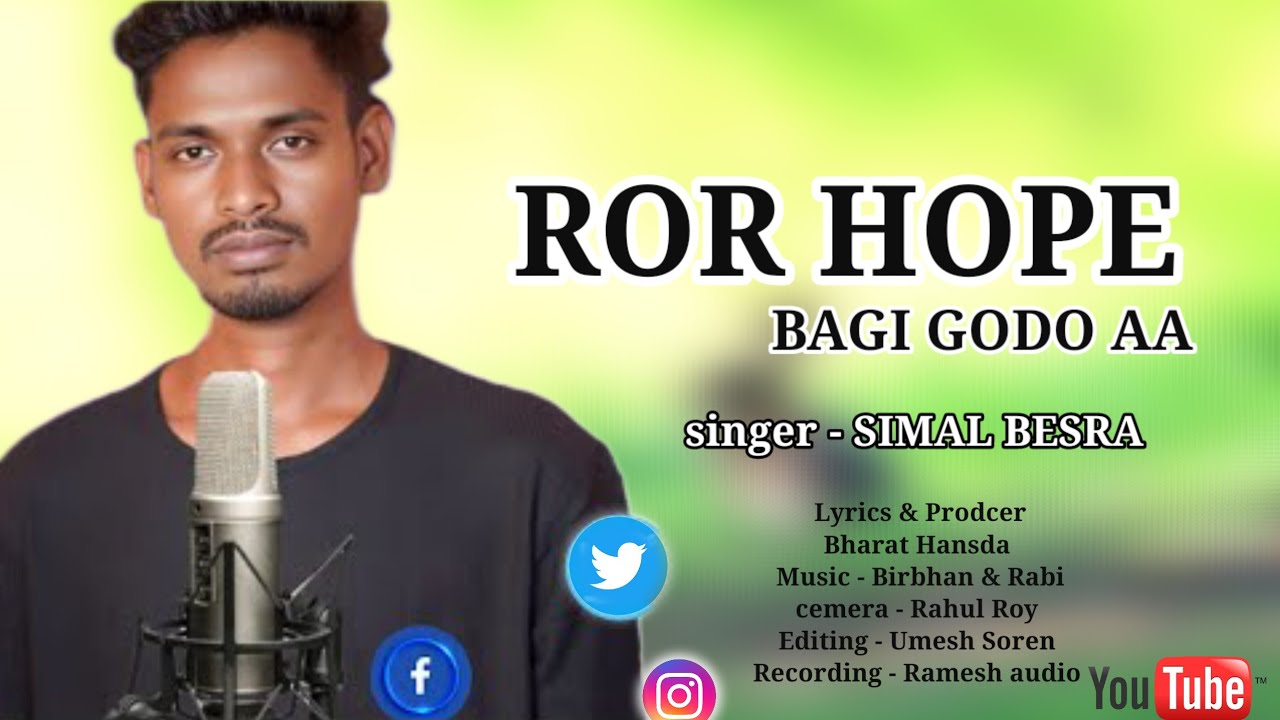 ROR HOPE BAGI GODO AA //SIMAL BESRA // NEW SANTALI  STUDIO VERSION SONG // NEW SANTALI VIDEO 2025