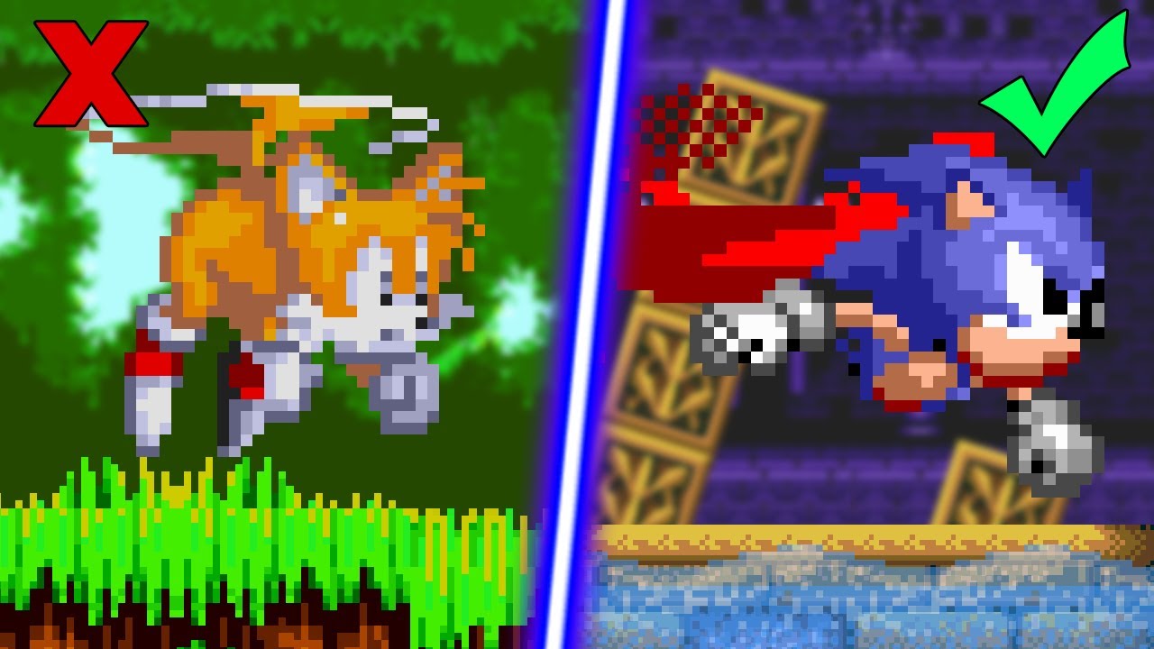 Sonic 3 A.I.R - Classic Sonic Over Tails