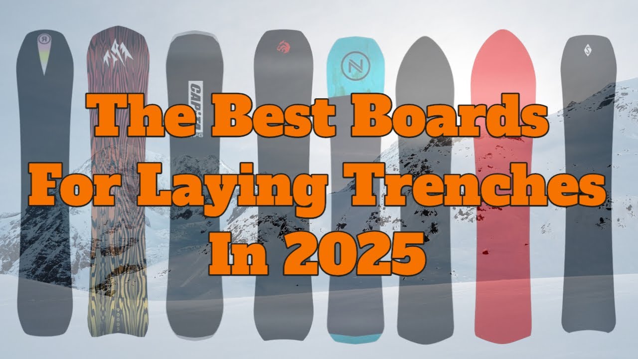 Пять лучших сноубордов для жесткого карвинга 2025 года
