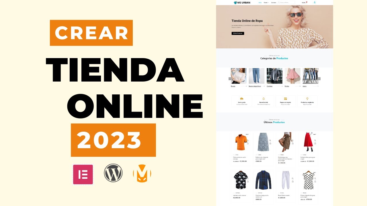 Cómo Crear una Tienda Online en WordPress y Woocommerce 2023