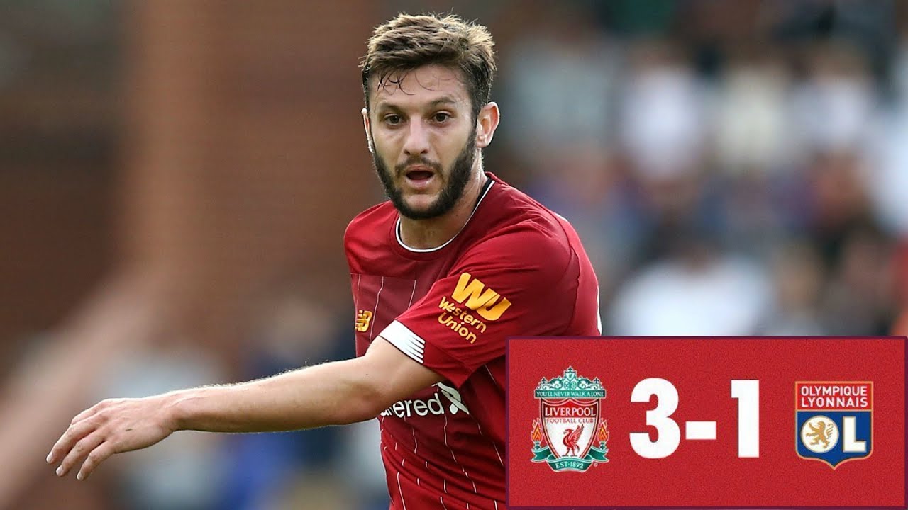 Adam Lallana vs Lyon