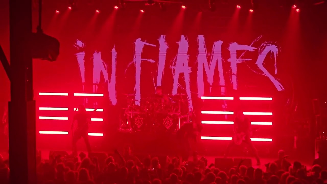 In Flames - I Am Above - The Ritz - Raleigh, NC - 04/21/2025
