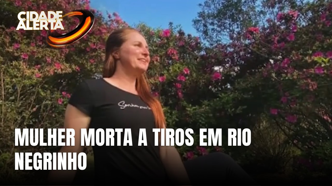 Ex-namorado é suspeito de matar mulher a tiros em Rio Negrinho
