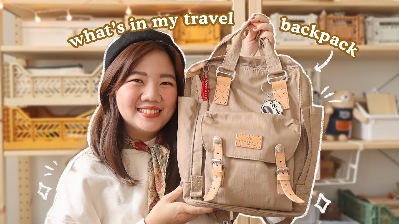 What’s in my Travel Backpack for Japan 🇯🇵 | Abbey Sy