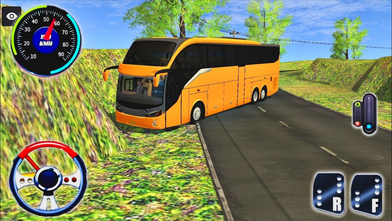 Euro Bus Driving Game Public Transportation | Real Bus Game Bus Driving | Android Bus SimulatorGame