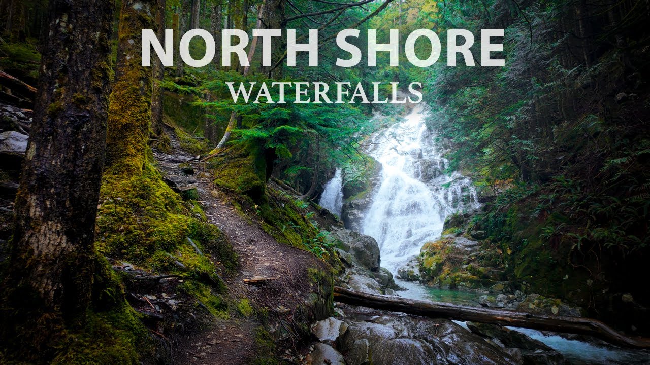 Spectacular Hike to 8 North Shore Waterfalls: Relaxing Hiking Compilation