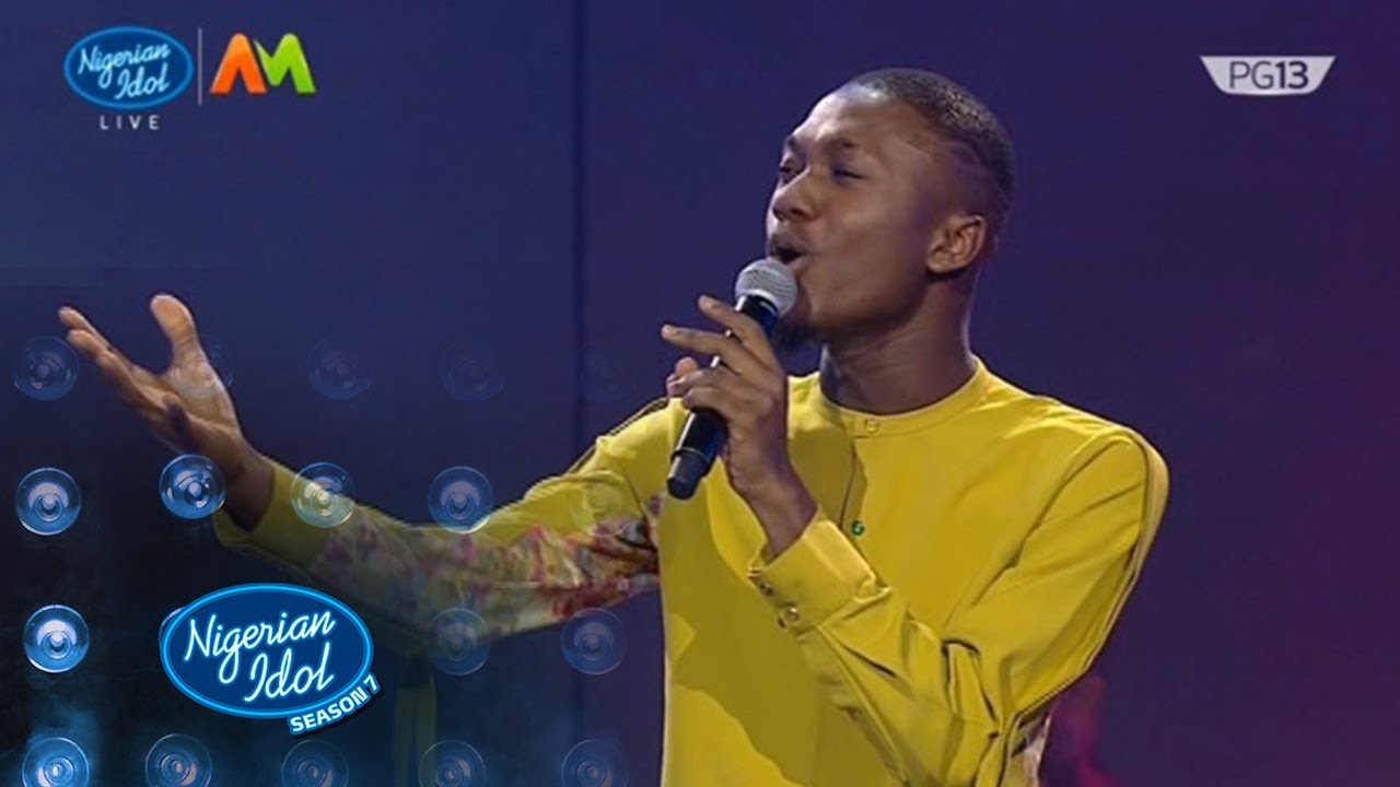 Progress: &lsquo;I Need an Angel&rsquo; by Ruben Studdard  &ndash; Nigerian Idol  | Season 7 | E10 | Live Shows