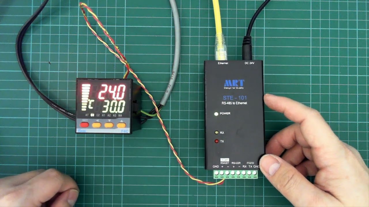 STE-101-MBT Setup guide link to F4C controller