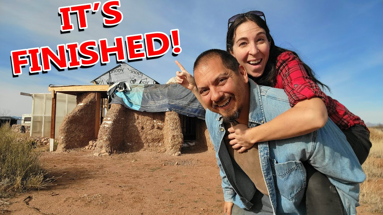 DIY Milestone Complete!  Building Our Off-Grid House Alone