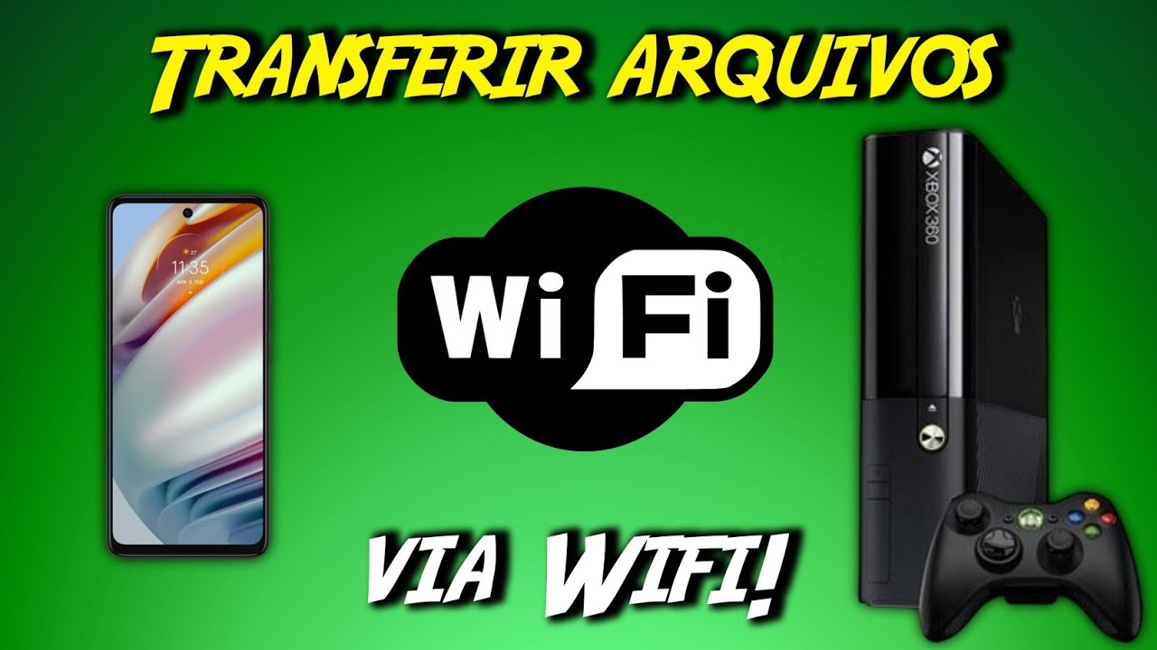 Como transferir arquivos para o XBOX 360 via WIFI!