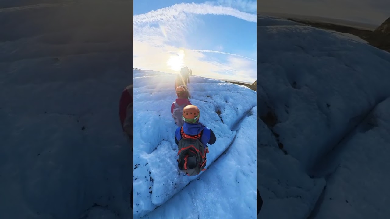 冰島旅遊 之冰川健行 沒雪的冬季11月初