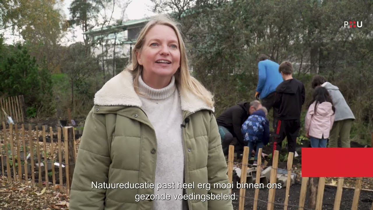 Een vitaminetuin voor basisschool De Kameleon