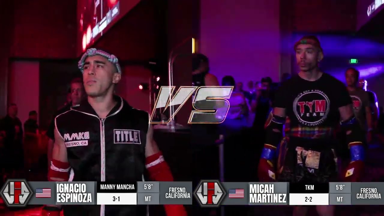 VFS 15: PRO/AM Muay Thai - Ignacio Espinoza vs Micah Martinez - Table Mountain Casino Resort Fights