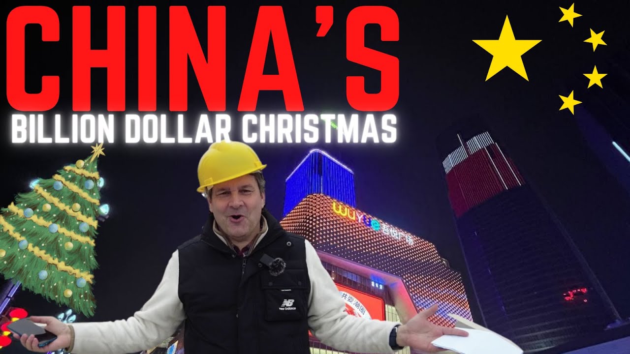 China's BILLION DOLLAR CHRISTMAS CELEBRATION | Mind Blowing Infrastructure | Chongqing