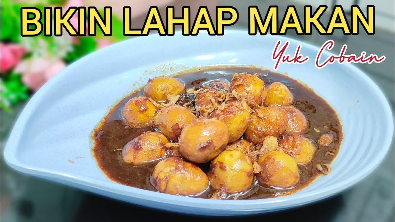 RESEP TELUR PUYUH MASAK KECAP MUDAH DAN ENAK BIKIN ANAK NAFSU MAKAN || OLAHAN TELUR PUYUH