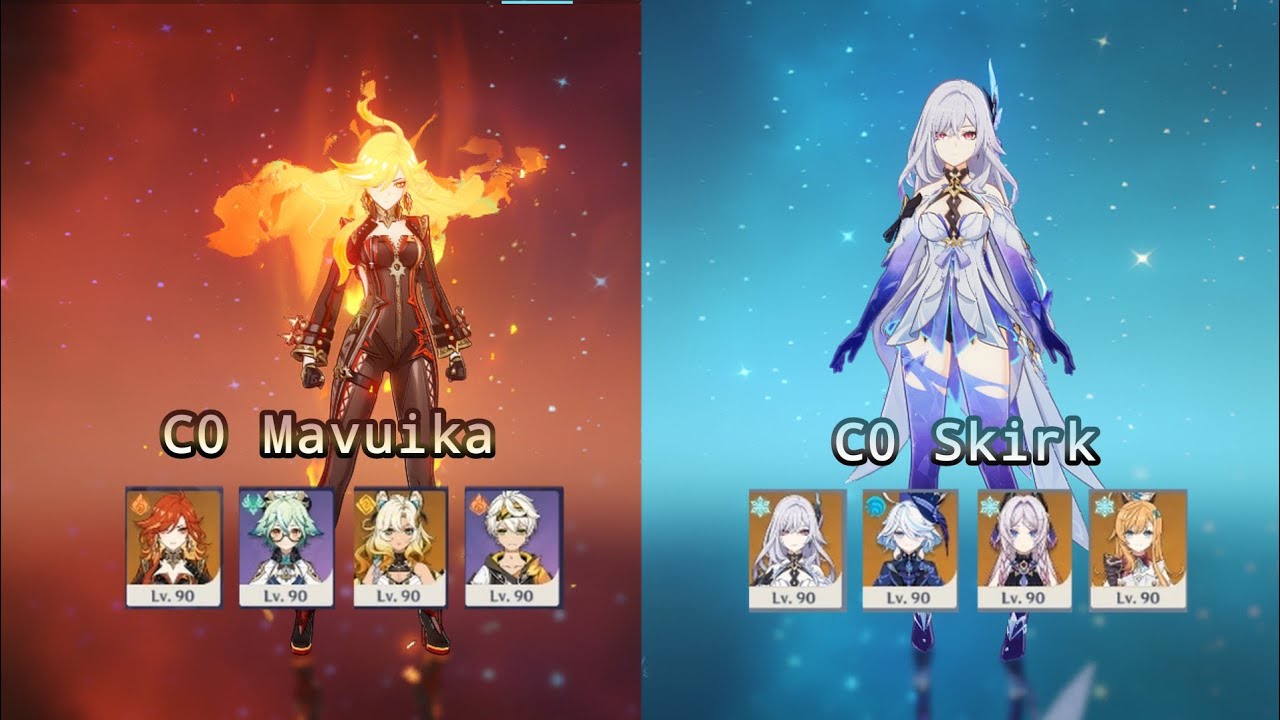 C0 Mavuika & C0 Skirk | NEW Spiral Abyss Luna 5 | Genshin Impact