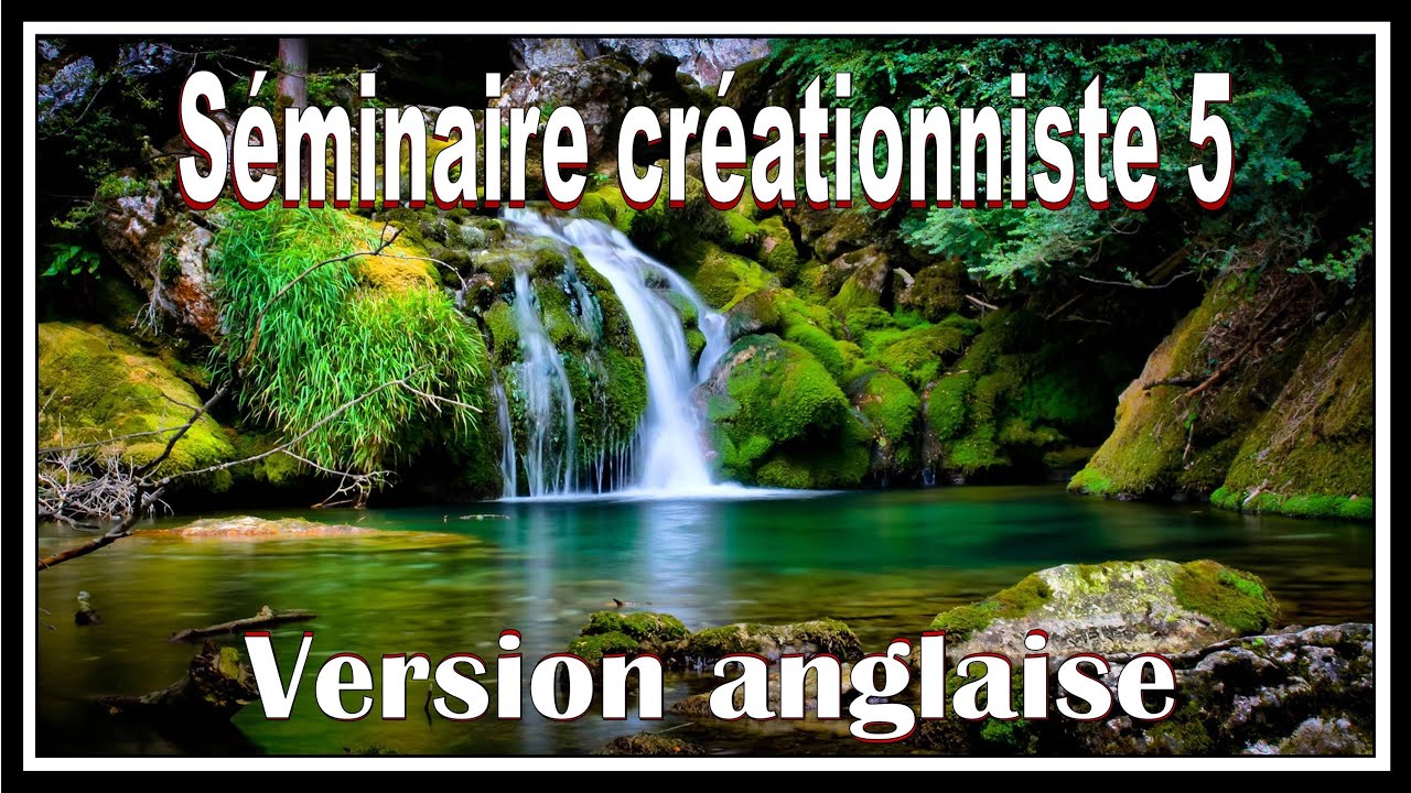 S&eacute;minaire cr&eacute;ation/&eacute;volution 5 (version anglaise).