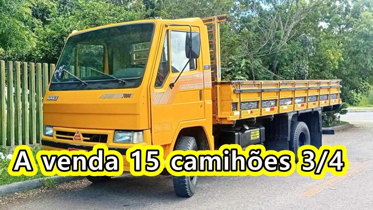 15 CAMINHÕES 3/4 PARA VENDER AGRALE E VW EM SÃO PAULO JANEIRO 2026 , DETALHES NO VÍDEO