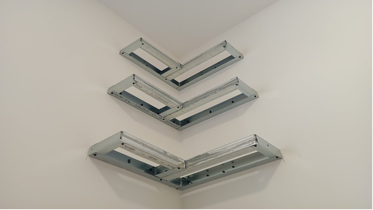 Floating Corner Shelves from Drywall (Full Build)