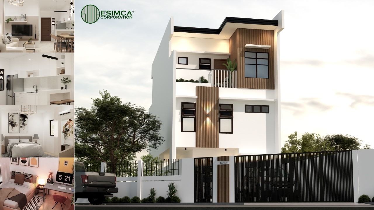 THREE STOREY RESIDENTIAL BLDG. (M RESIDENCE) - MANDALUYONG CITY - ESIMCA