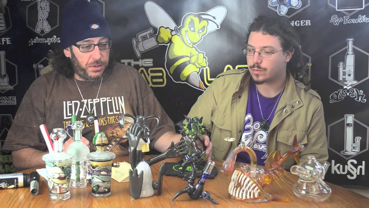 DAB LAB TV - Product Review #46 (Heady Collectible Sculpted Rigs - Buck, 2BA, Evol, Elbo, Ryno)