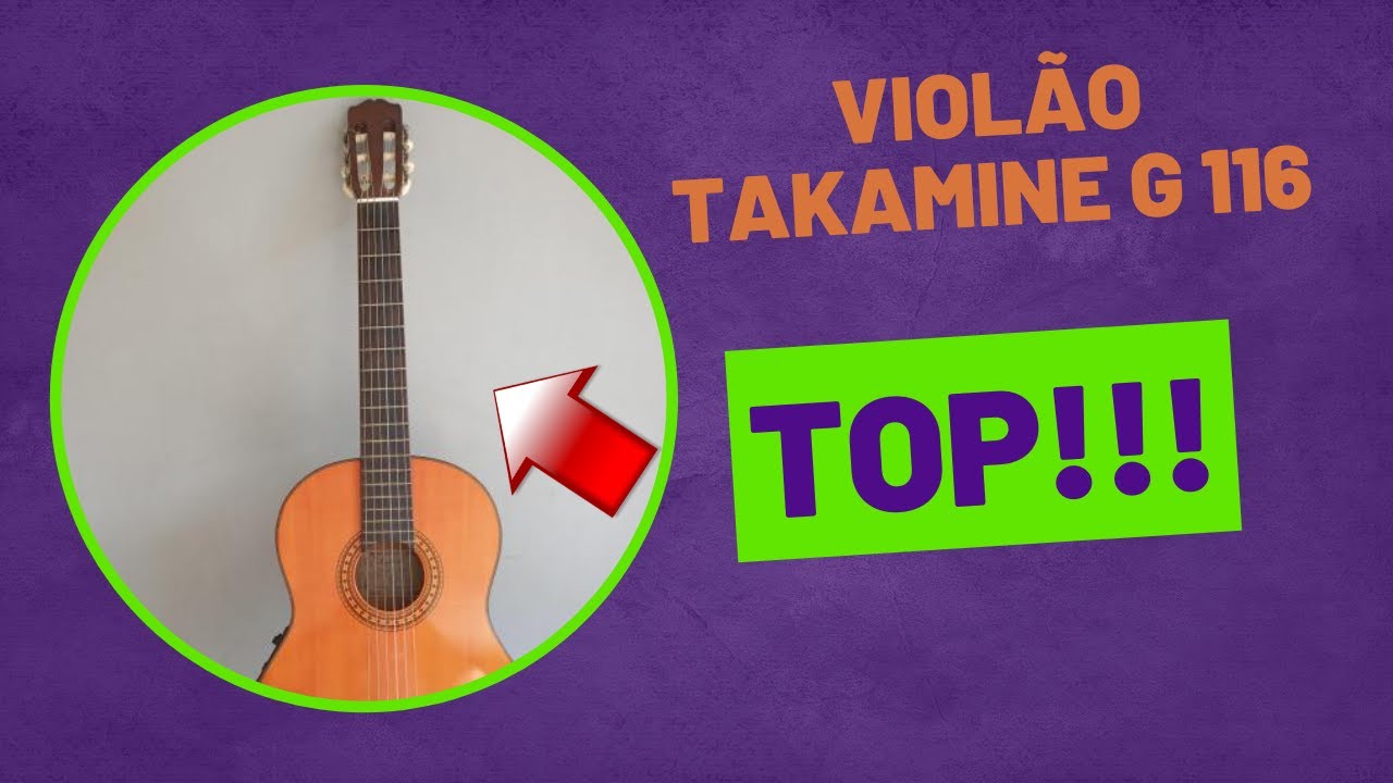 Violão TAKAMINE G 116! TOP DEMAIS!