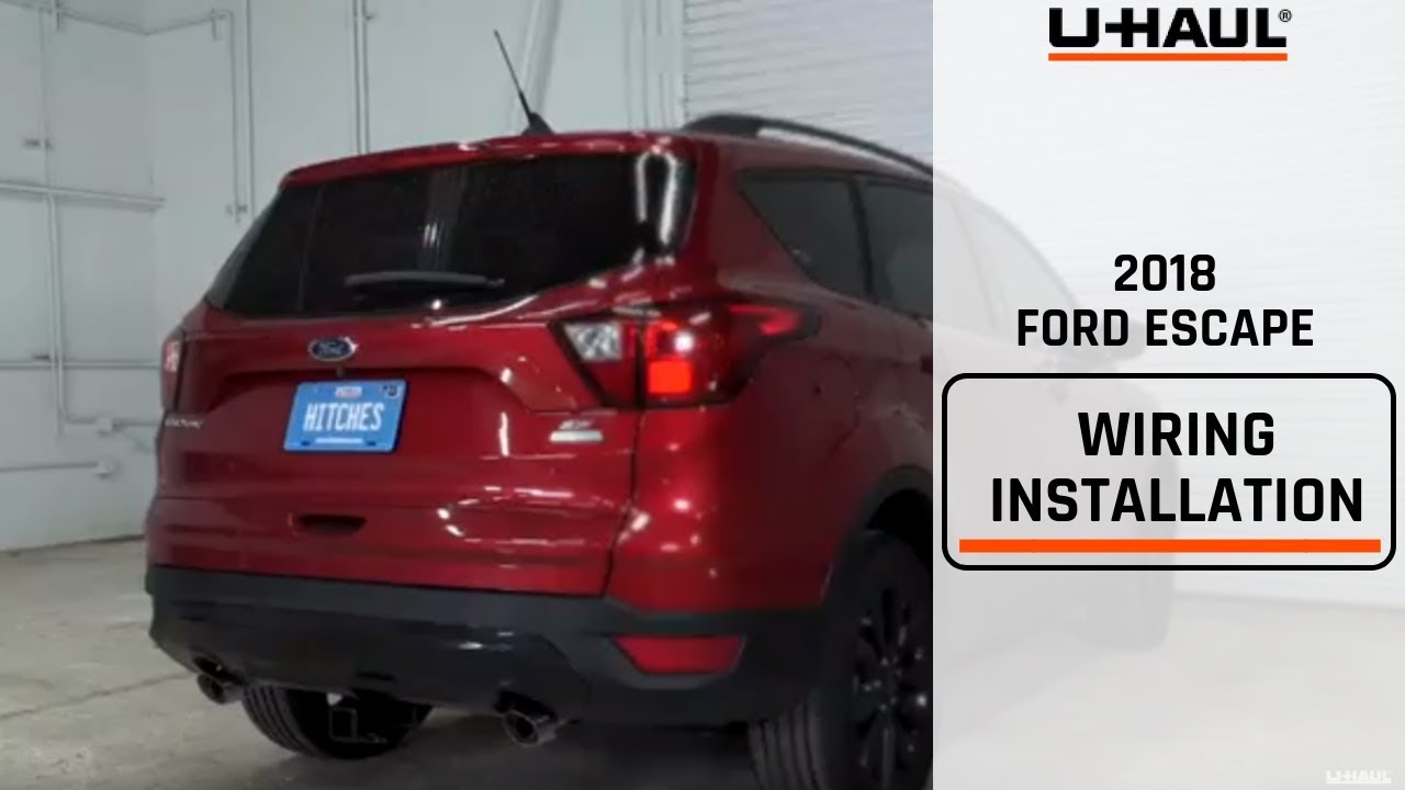 2018 Ford Escape Wiring Harness Installation