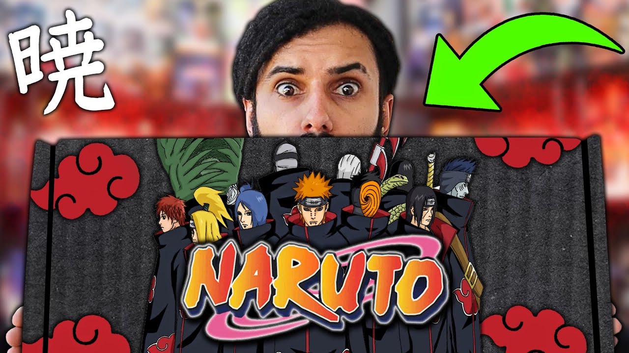 VIZ MEDIA Sent Me A SECRET AKATSUKI NARUTO SHIPPUDEN MYSTERY BOX!! *VILLIANS ONLY BOX!..*