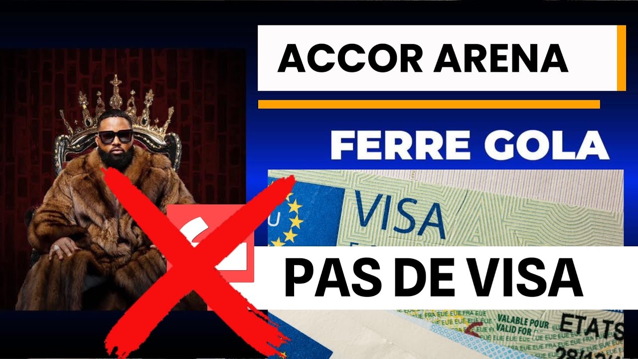 URGENT! FERRE GOLA BA PIMELI YE VISA YA FRANCE, ACCOR ARENA  MAWA