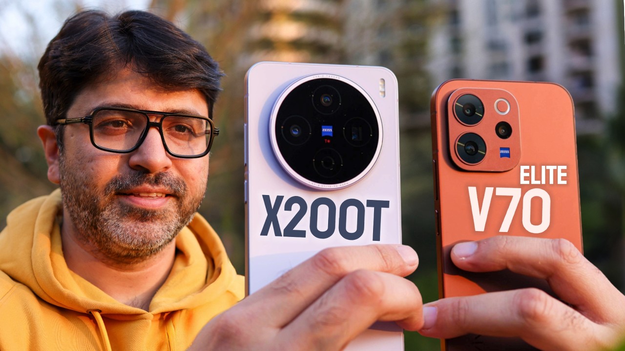 Vivo X200T vs Vivo V70 Elite CAMERA COMPARISON