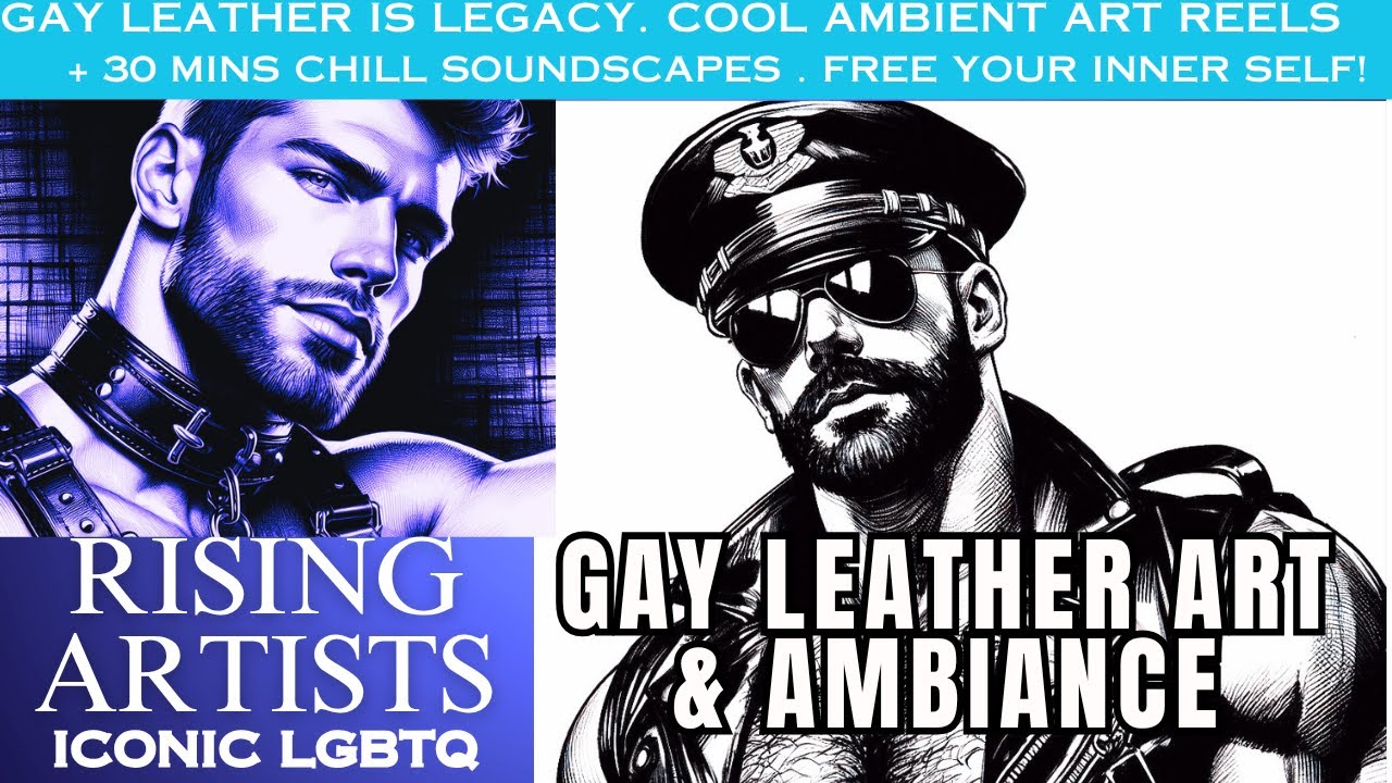 😎🏳️‍🌈Gay Leather Art & Lo-Fi Ritual Vol. I - Gay Leather Visuals & Chill Soundtrack For Work & Rest💤