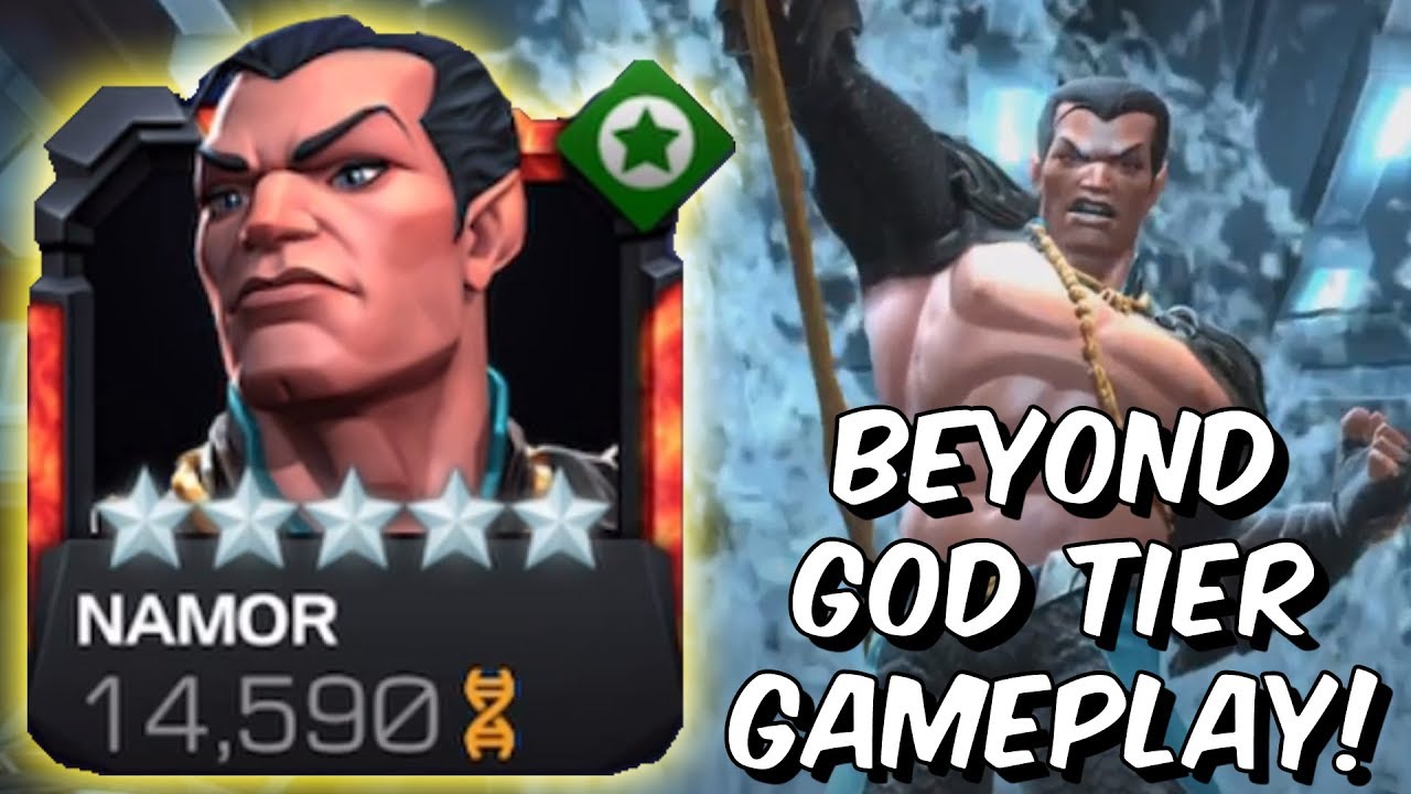 5 Star Rank 5 Namor Beyond God Tier Rank Up & Gameplay - Marvel Contest of Champions