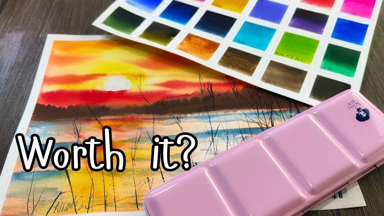 Can These Paul Ruben Watercolors Make a Sunset Masterpiece?