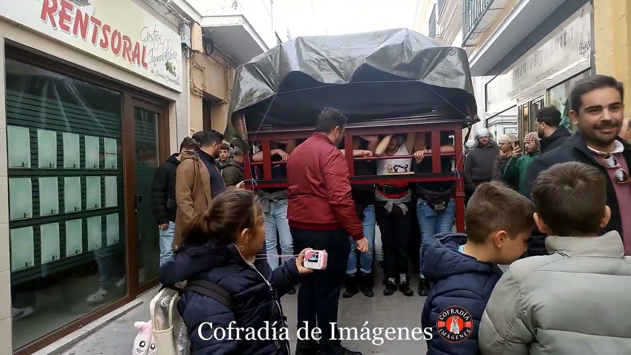CUARESMA 2024 - ENSAYO COSTALEROS PASO DEL SEÑOR DEL AMOR EN SU SENTENCIA - CHICLANA DE LA FRONTERA