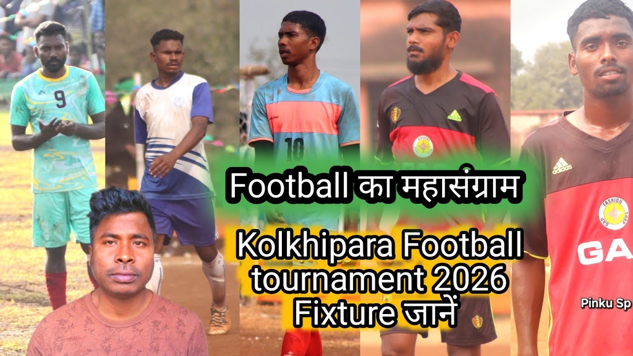 Big tournament.....Fixture Released Kolkhipara Amrapara Football tournament 2026