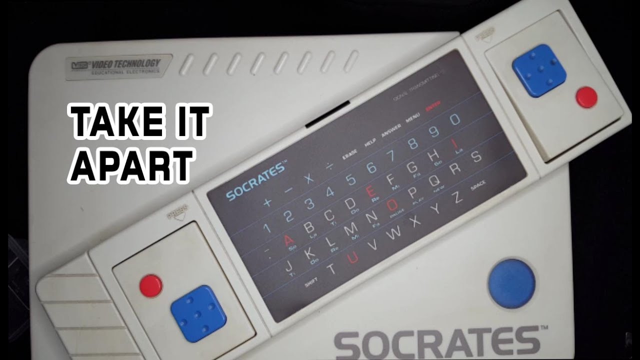 Socrates Educational Video System, Educational Computer Teardown Taken Apart