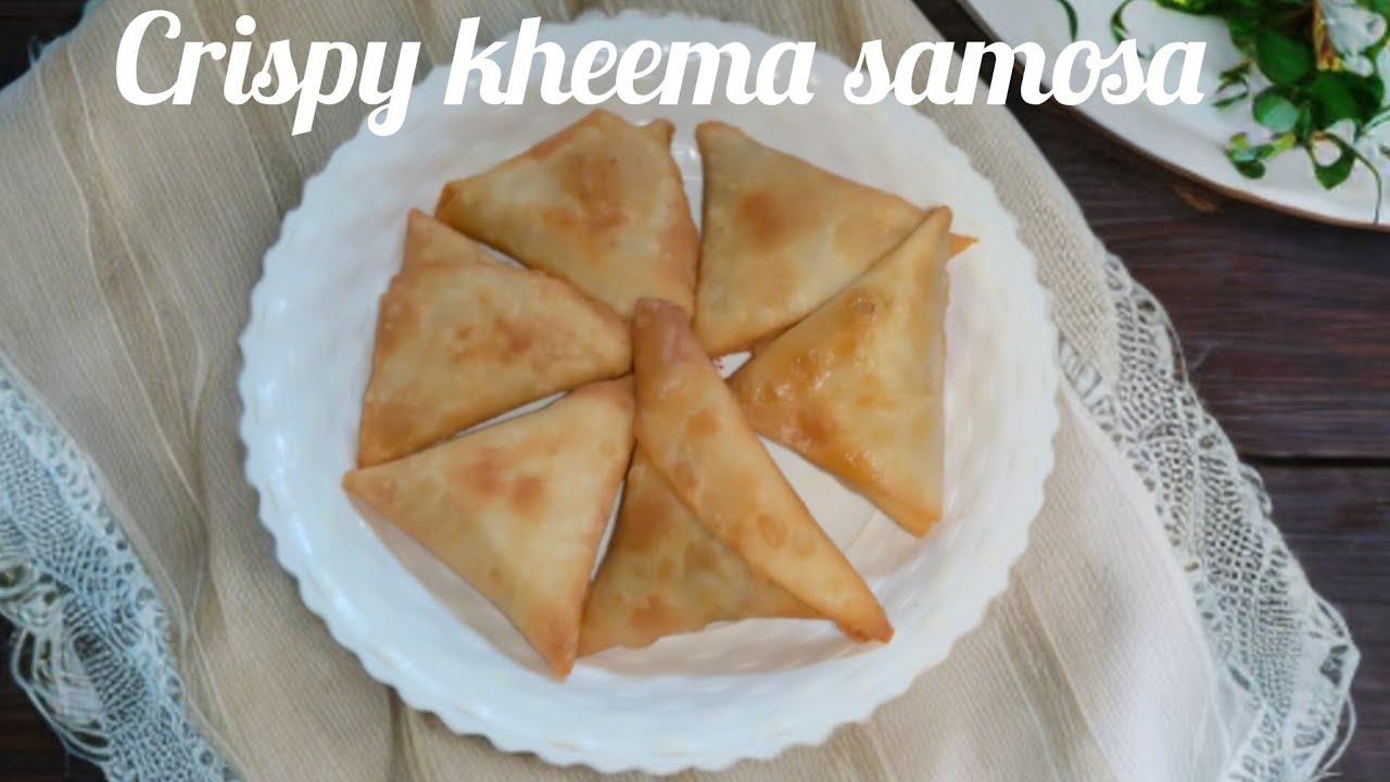 Ramdan day 3 Crispy kheema samosa with samosa patti recipe l iftar special recipe l 
