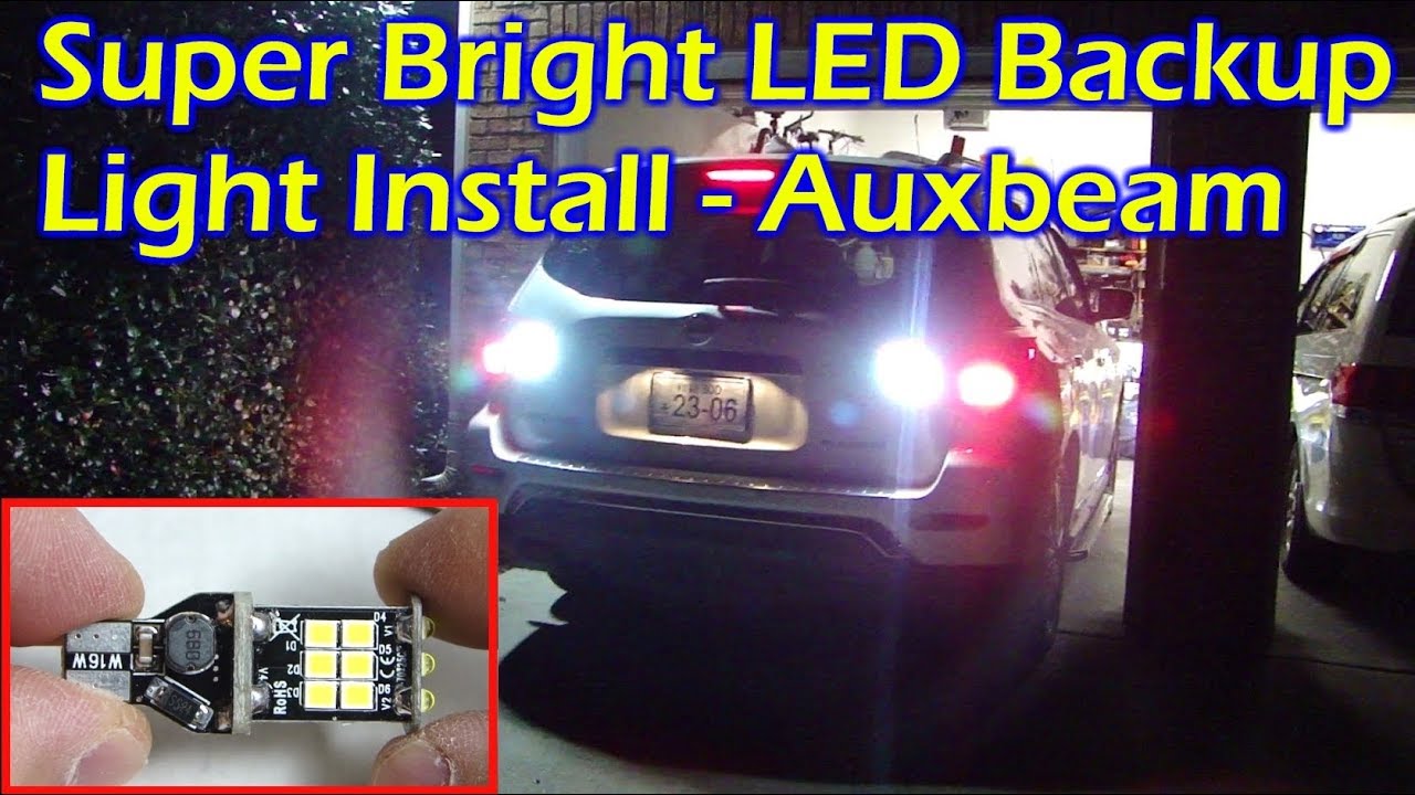 Install Super Bright Backup LED Light In Nissan Pathfinder