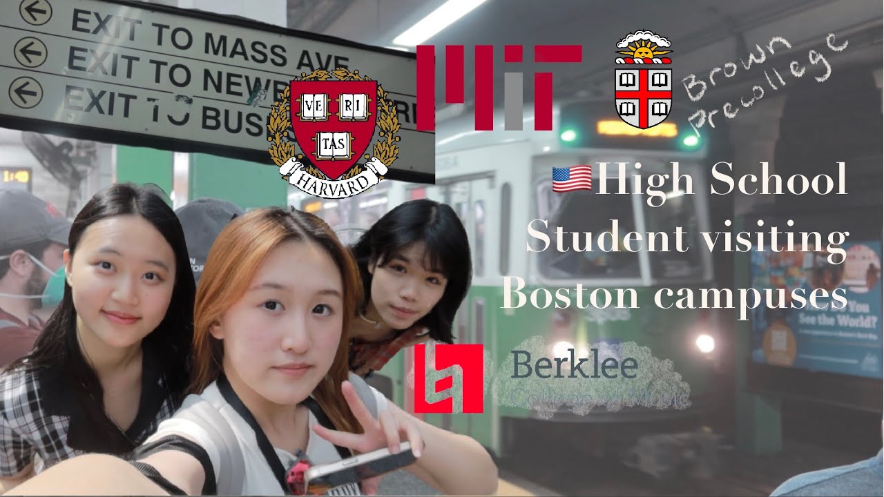 🇺🇸美國高中生波士頓一日遊：哈佛、麻省理工、伯克利音樂學院｜COCO’s Vlog