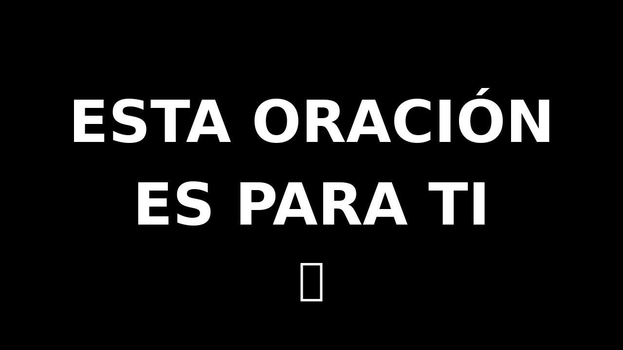 Esta oración es para ti 🙏 | Si estás viendo este video, Dios quiere hablar contigo
