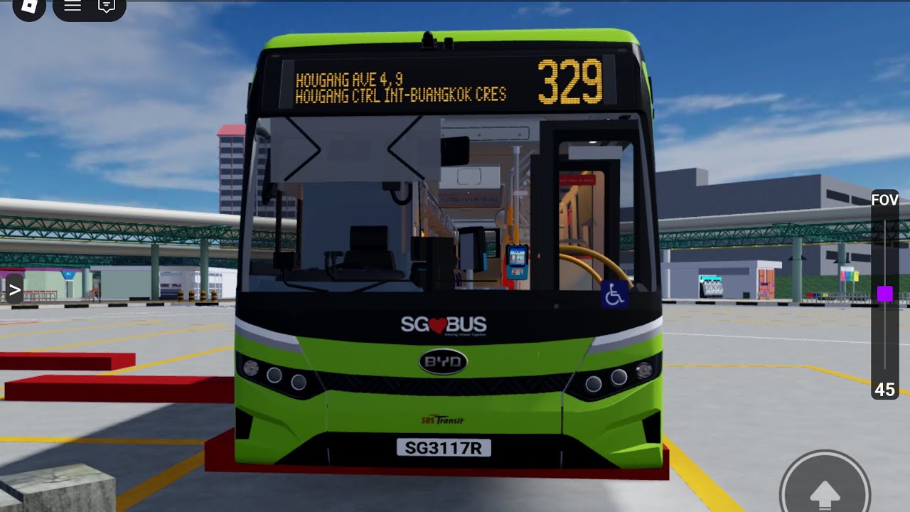 [Joydriving] SG3117R Half Of Svc 329 | Hougang Diversion | BYD BC12A04 Zhuhai 