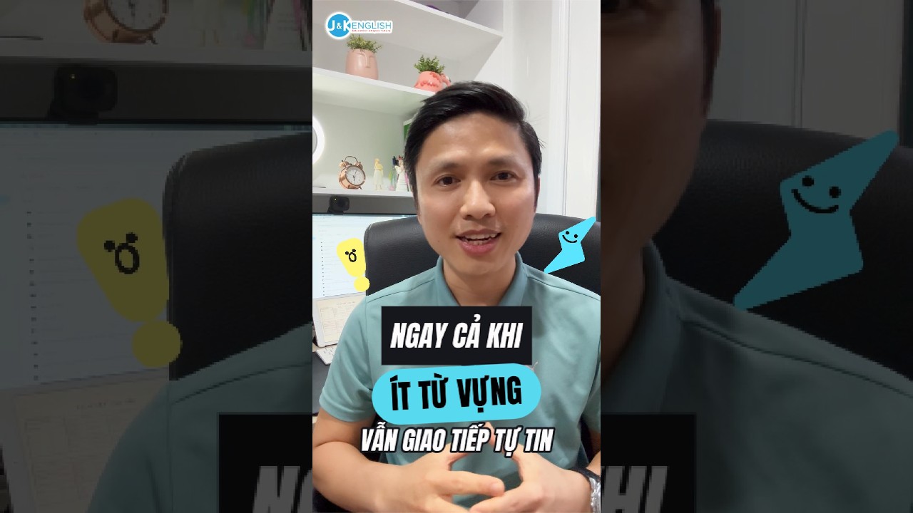 Ngay cả khi ít từ vựng, bạn vẫn có thể giao tiếp tự tin với kỹ thuật này! 👇