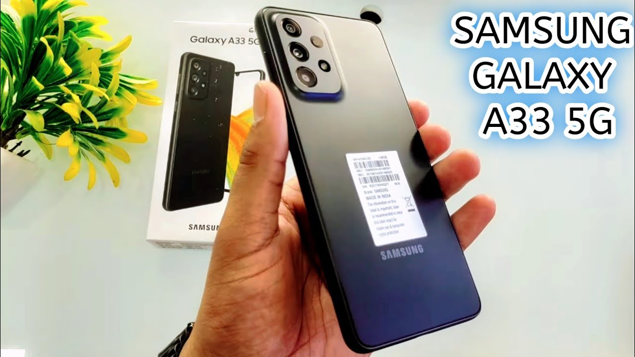 Samsung Galaxy A33 5G Unboxing ||  Samsung A33 5G Review hindi 🔥 water-resistant ip67, a33 pricemore