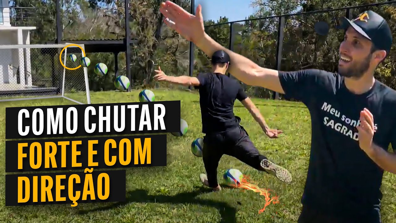 TÉCNICA DE CHUTE CRUZADO NO FUTEBOL