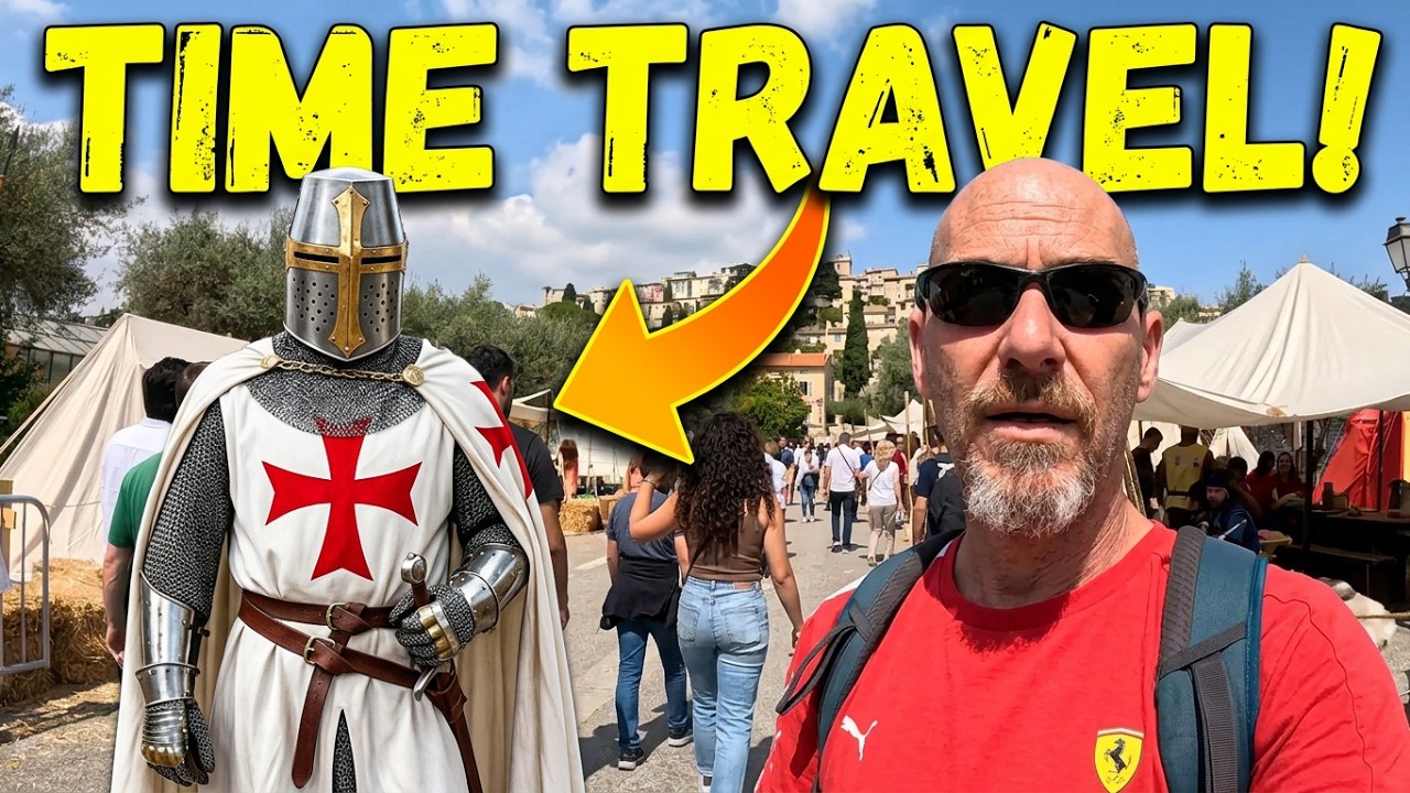 This French Village Turns Medieval! Biot Medieval Festival!! 