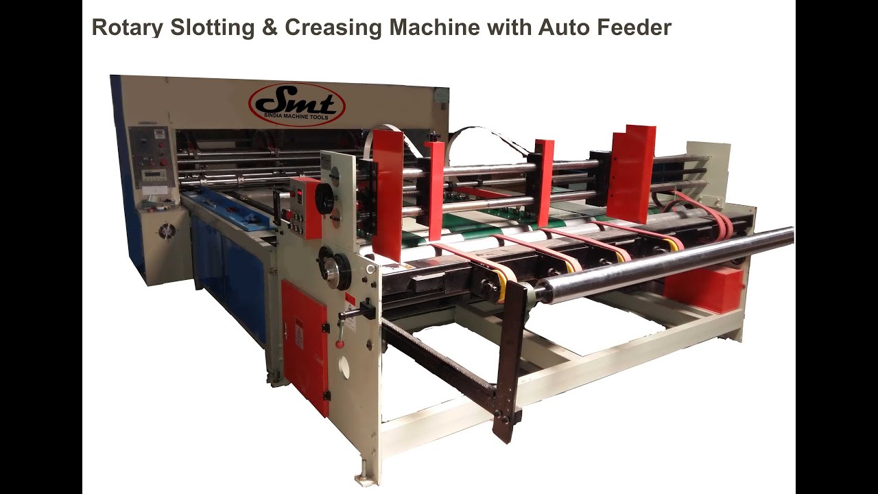 Rotary Slotting machine with auto feeder