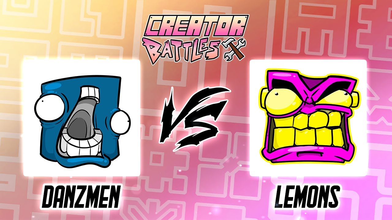 Creator Battles: Danzmen vs. Lemons (Highlights) | Geometry Dash